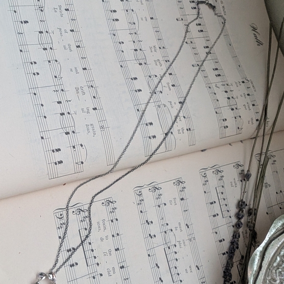 Stamped 925 Silver Necklace with Knot Pendant - Picture 7 of 11